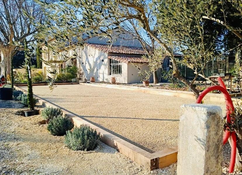 Gite Du Mas De La Finiere ,Avec Spa Interieur Châteaurenard Exteriör bild